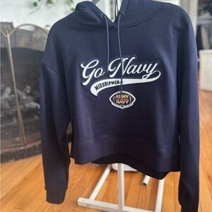 *BRAND NEW* Go Navy Women's Crop Hoodie
